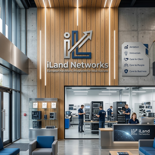 Equipa iLand Networks — sede em Lisboa