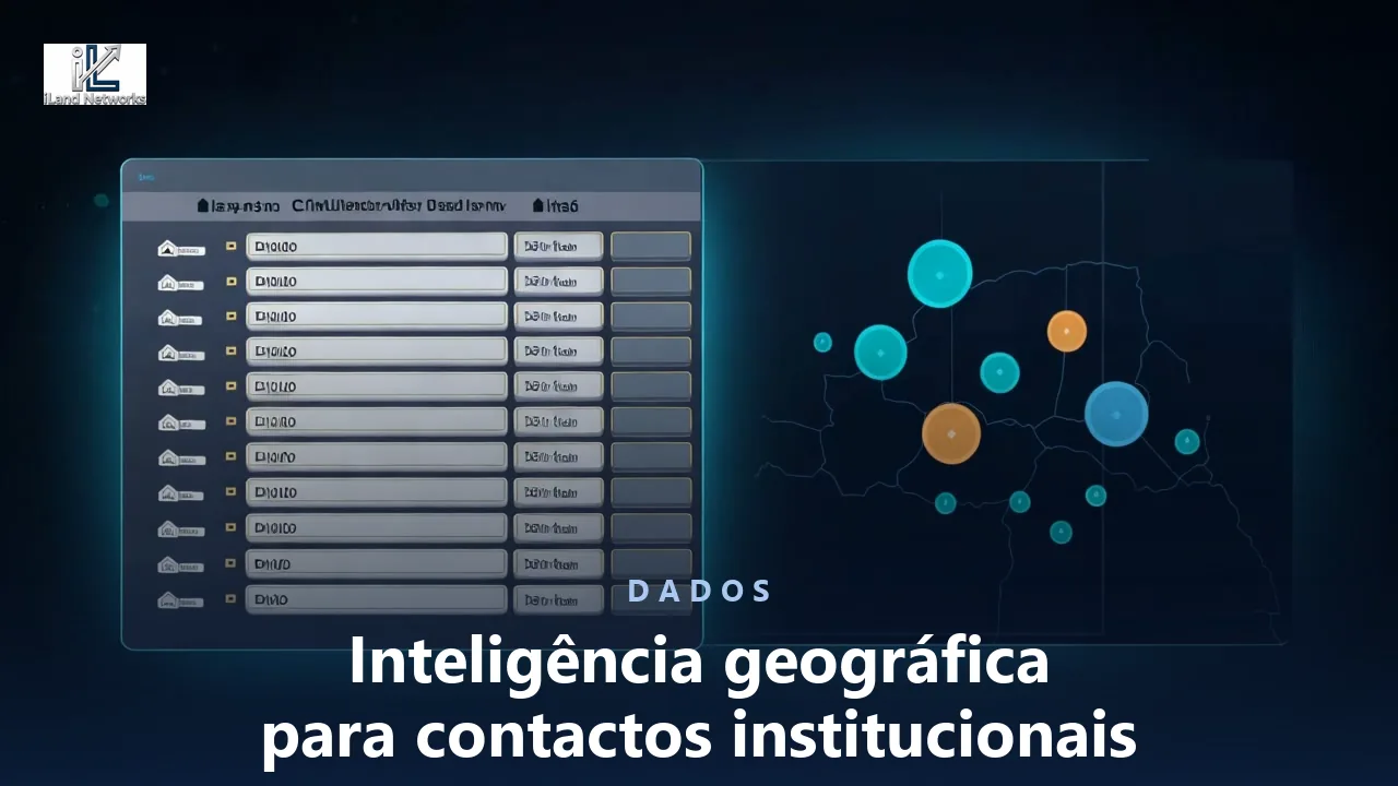 Pré-visualização — inteligência geográfica para contactos institucionais